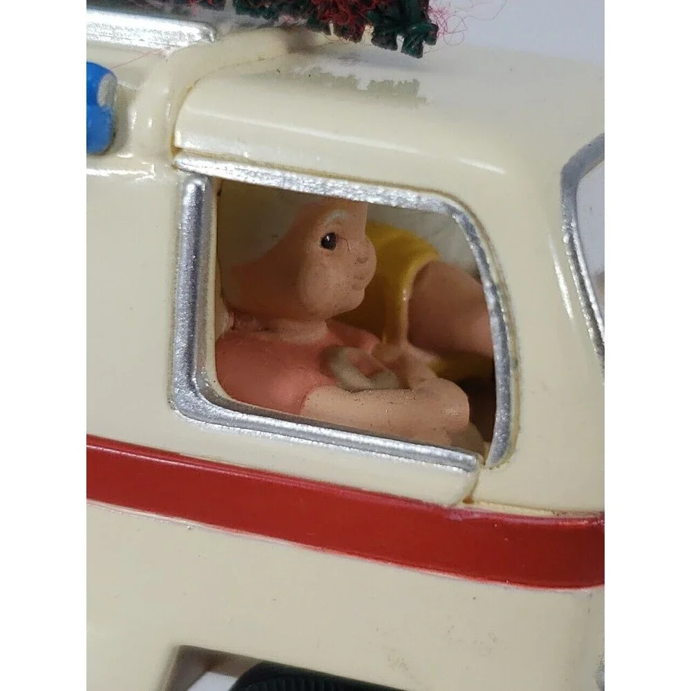 Hallmark Merry We Go Ornament VTG 1995 The Claus's RV Motorhome Santa Camping